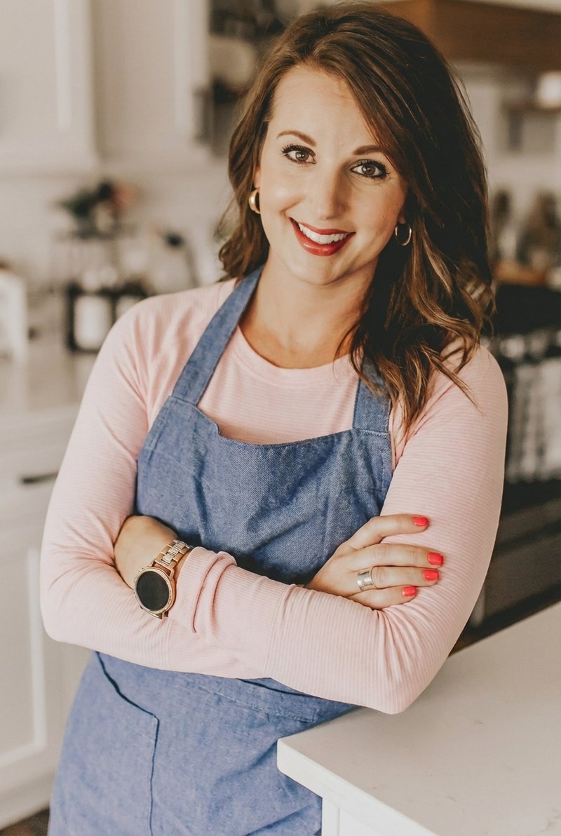 Kate Sorensen in her kitchen